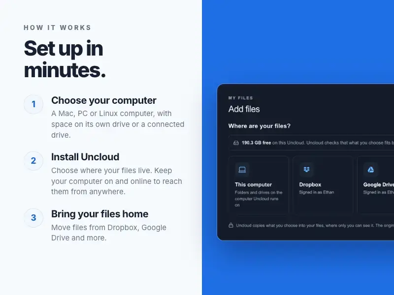 Uncloud screenshot 4