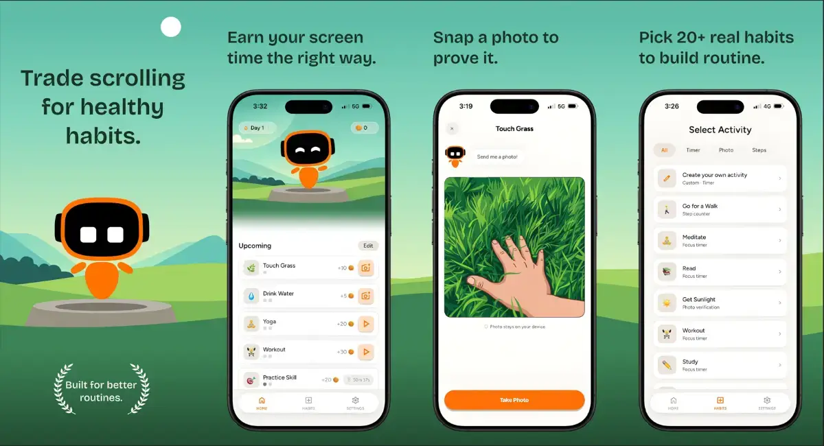 Unhook - Earn screen time screenshot 2
