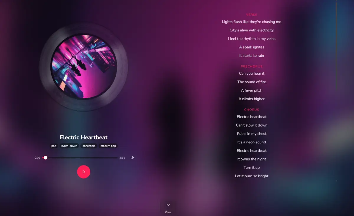 UniMusic AI screenshot 3