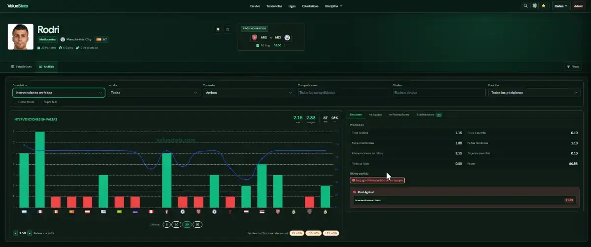 VALUESTATS screenshot 2