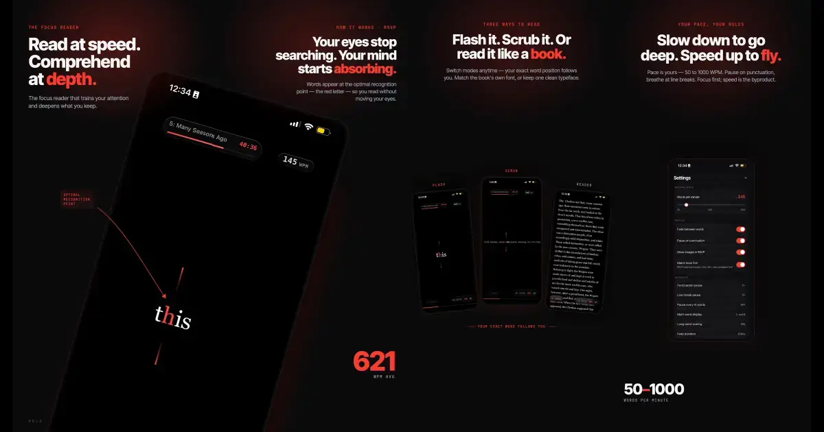 Velo Reader screenshot 2
