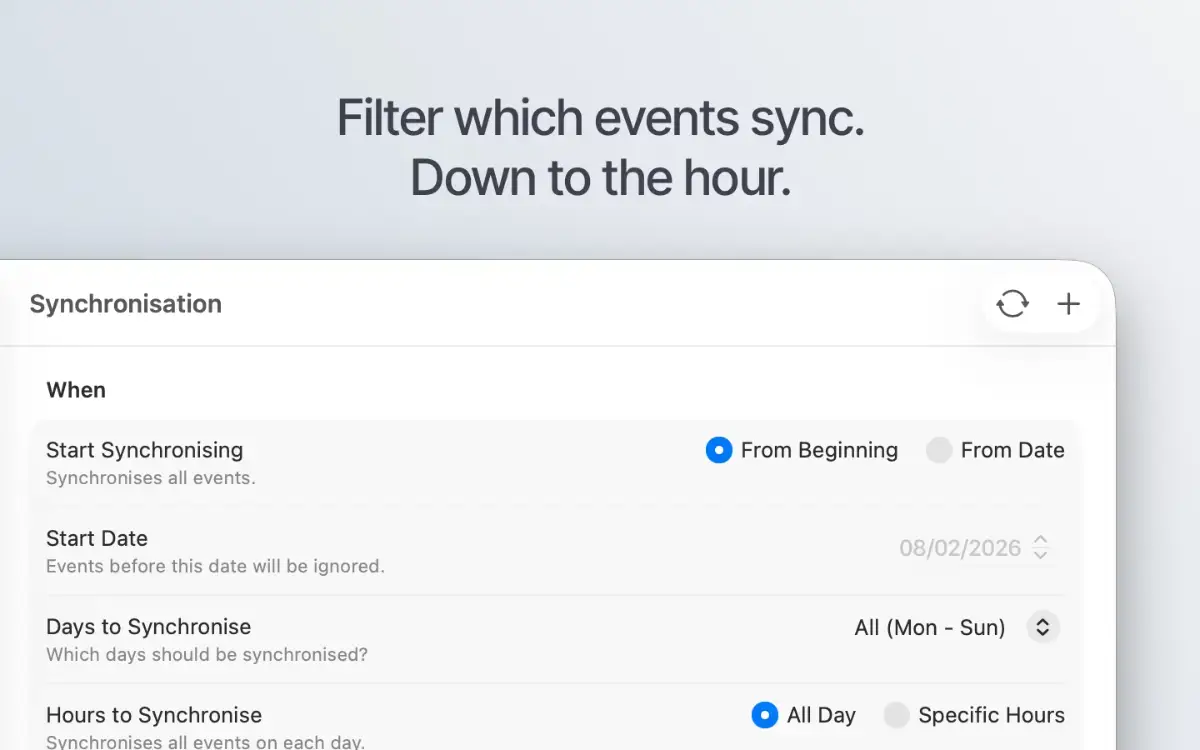 Very Good Calendar Sync screenshot 3