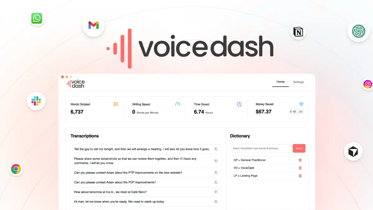 VoiceDash screenshot 2