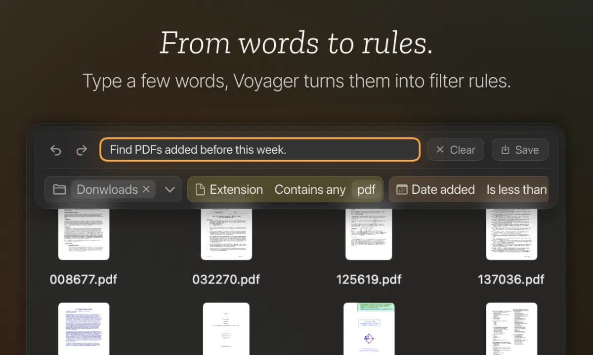 Voyager screenshot 1