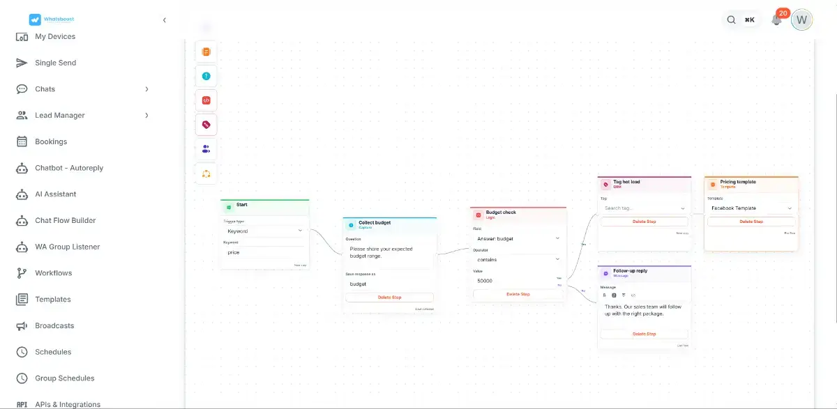 Whatsboost screenshot 3