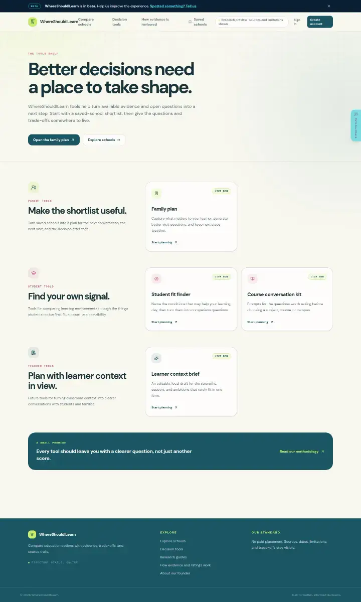 Where Should I Learn screenshot 3