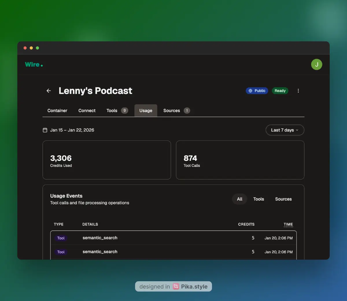Wire screenshot 3
