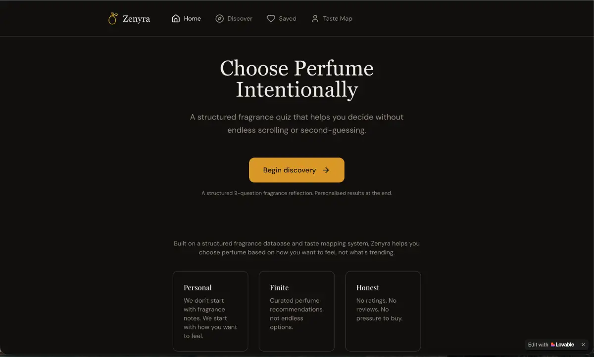 Zenyra screenshot 1