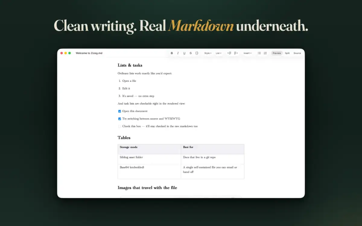 Zizeg screenshot 2