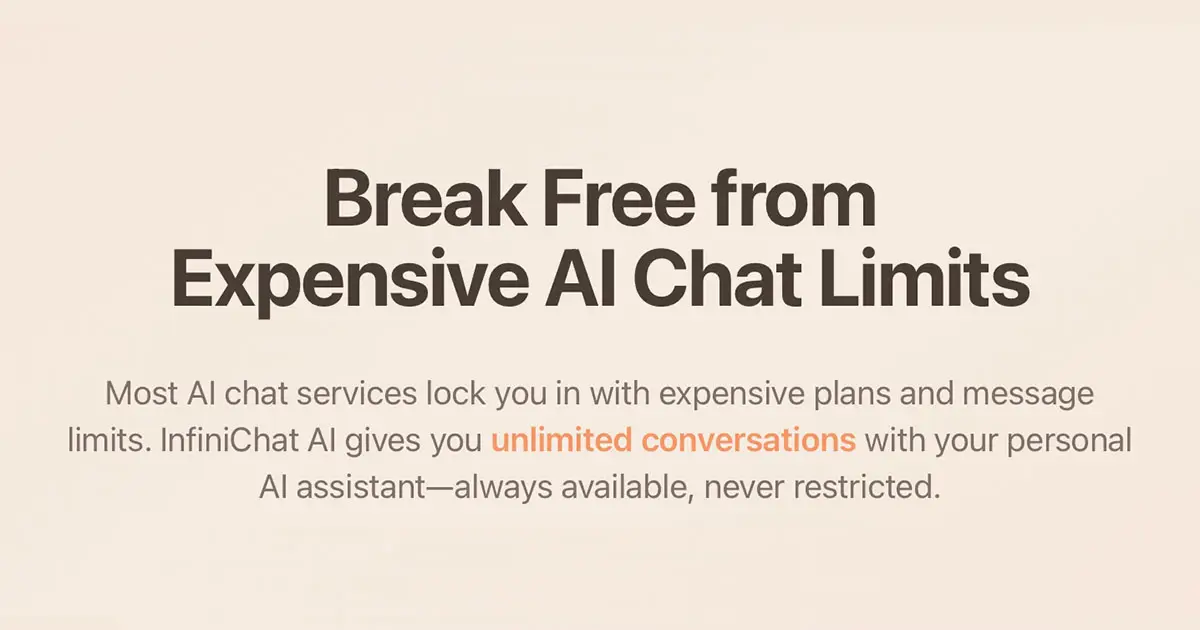 InifniChat AI product image