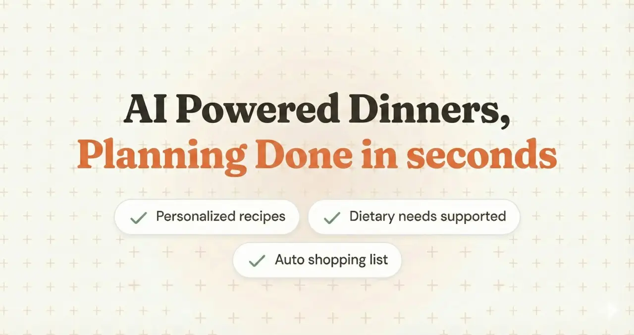 AI Dinner Planner screenshot 1