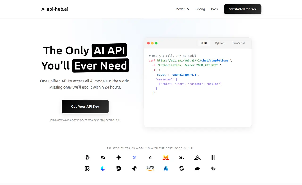 api-hubai screenshot 1