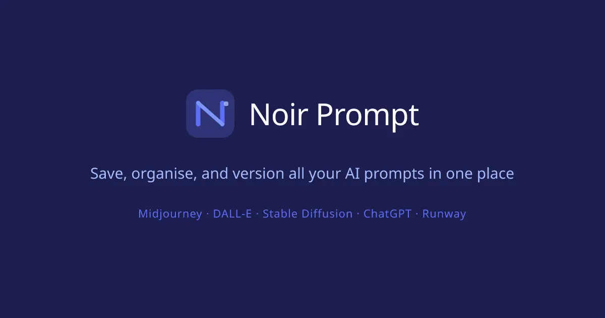 Noir Prompt screenshot 1