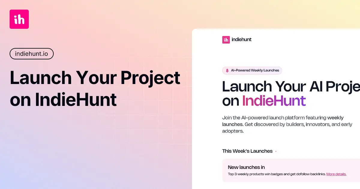 IndieHunt product image