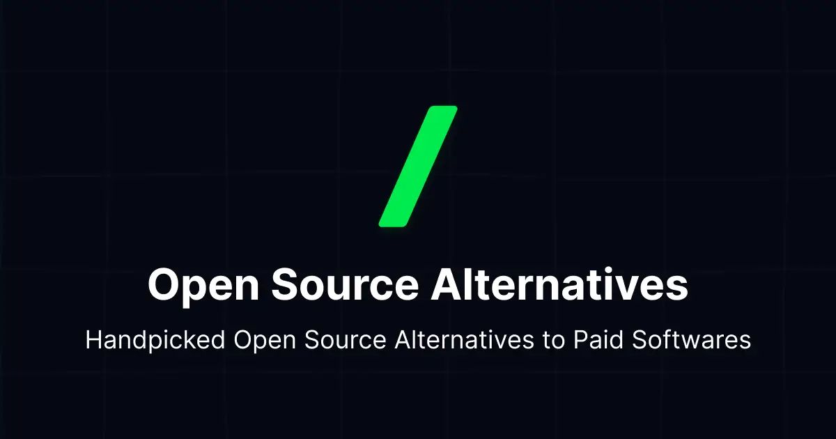 Open Source Alternatives screenshot 1