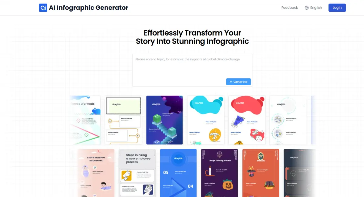 AI Infographic Generator screenshot 1
