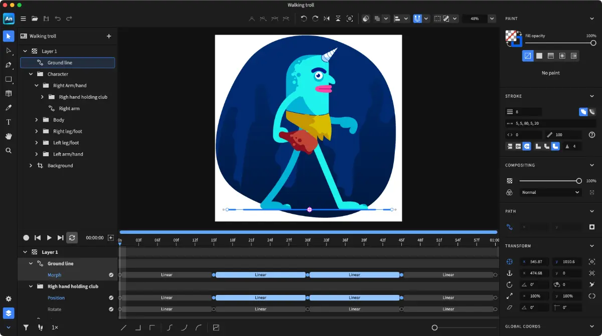 Expressive Animator screenshot 1