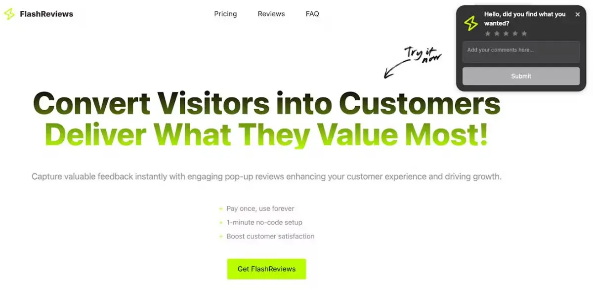 FlashReviews screenshot 1