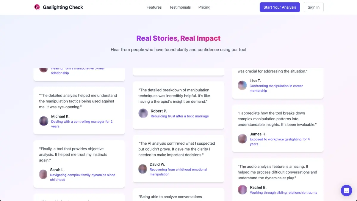 Gaslighting Check screenshot 1