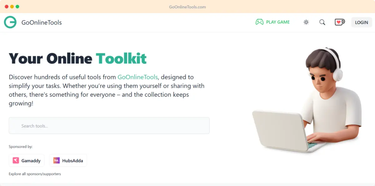 GoOnlineTools screenshot 1