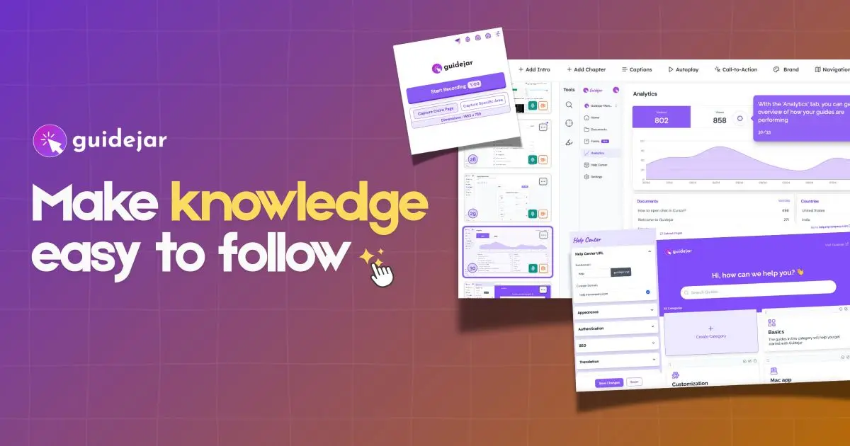 Guidejar screenshot 1