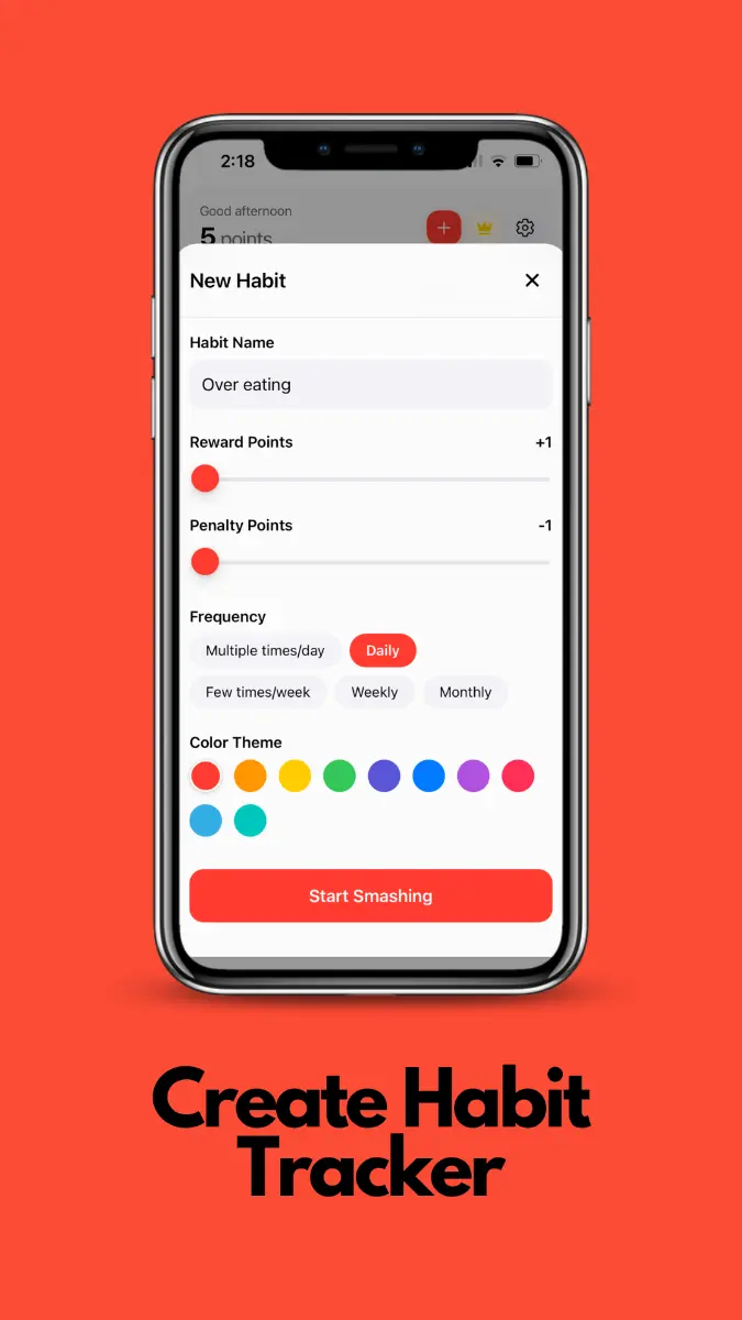 HabitSmash screenshot 1