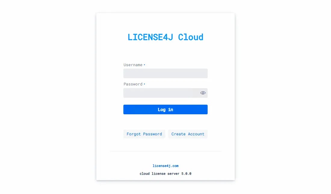 LICENSE4J Licensing screenshot 1