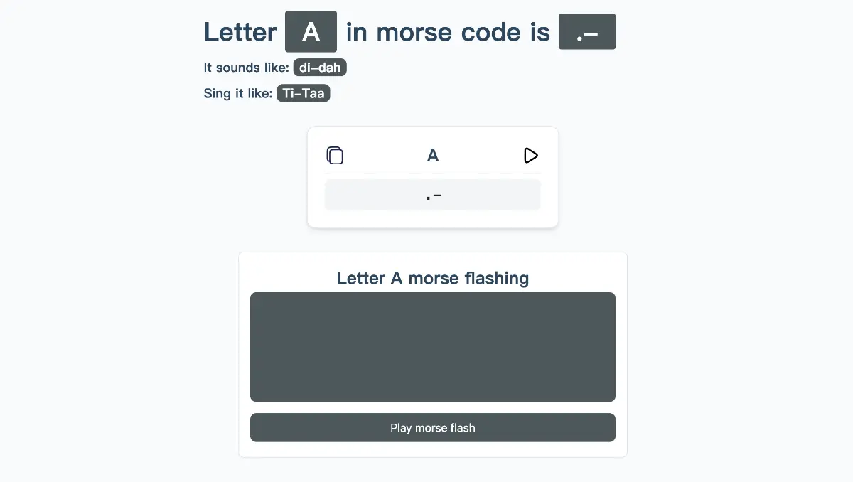 Morse Code Translator screenshot 1