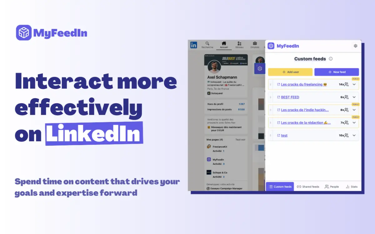 MyFeedIn screenshot 1