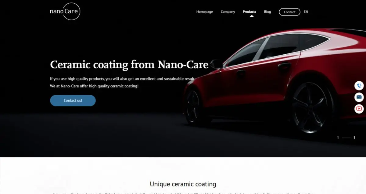 Nano-Care Deutschland AG screenshot 1