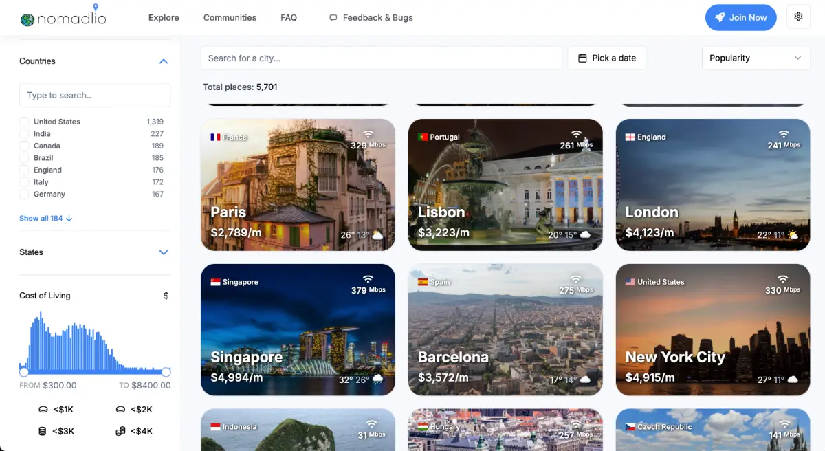 Nomadlio screenshot 1