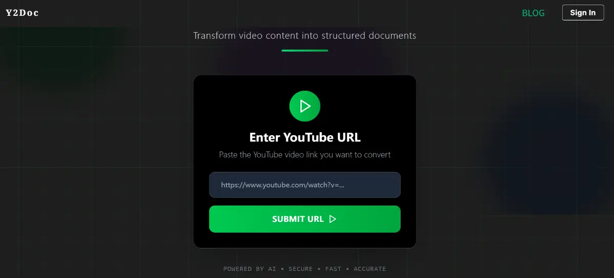 y2doc screenshot 1