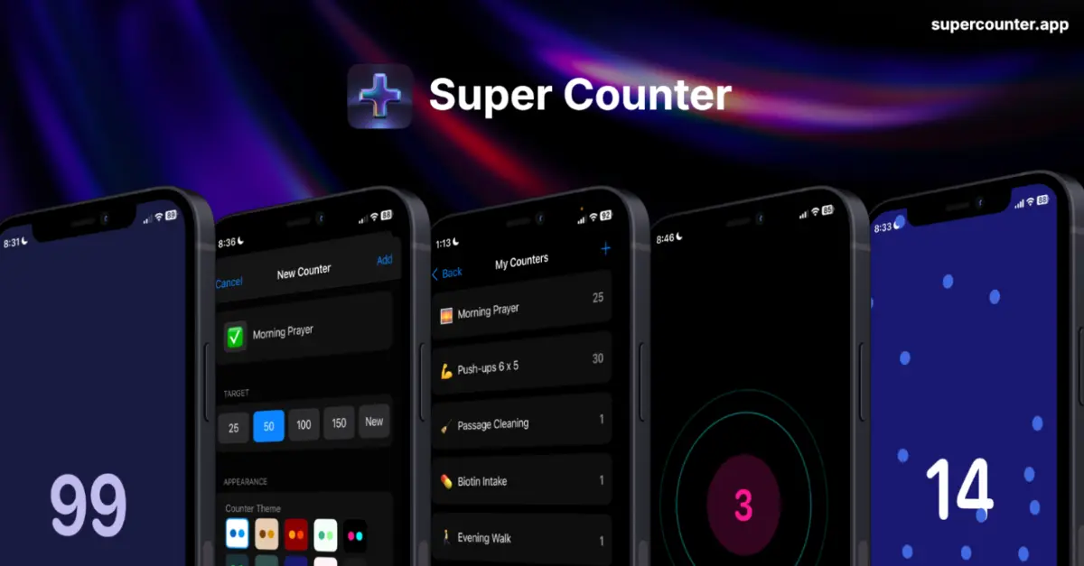 Super Counter for iOS screenshot 1