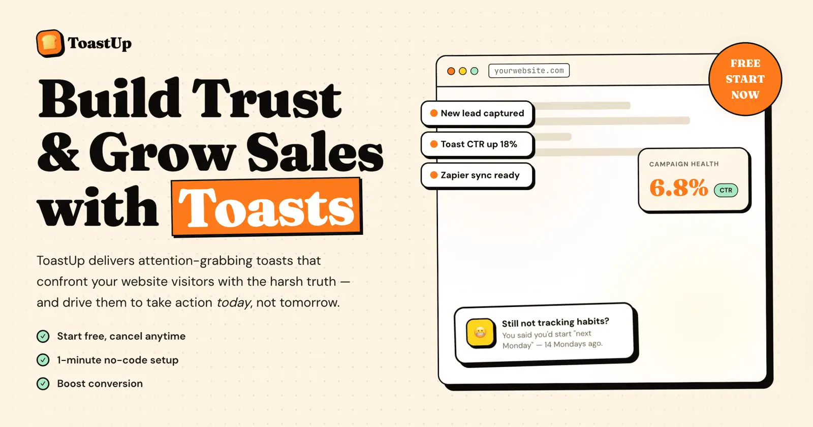 ToastUp screenshot 1