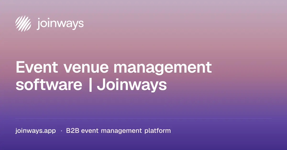 Joinways screenshot 1