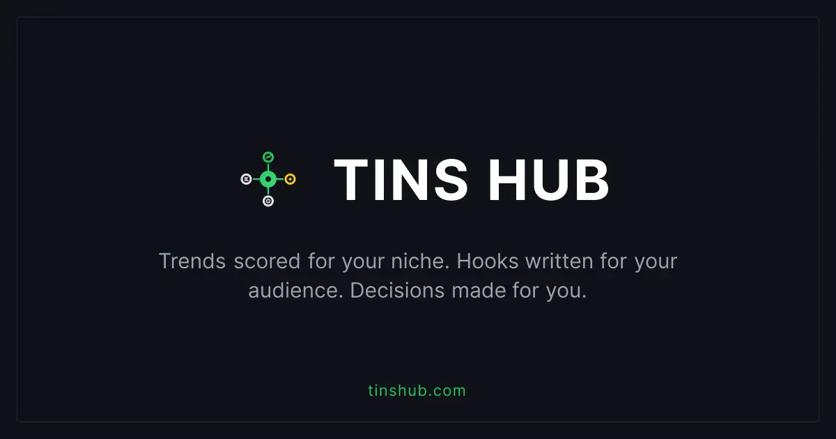 TINS HUB screenshot 1