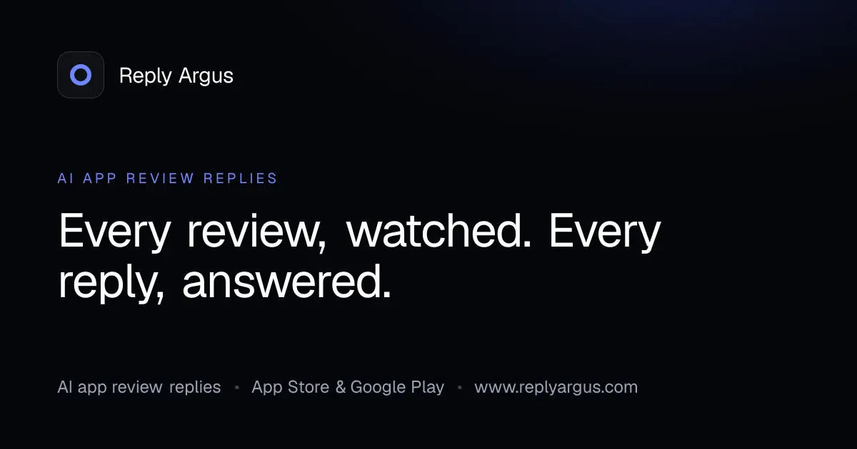 ReplyArgus screenshot 1