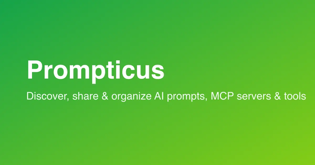Prompticus screenshot 1