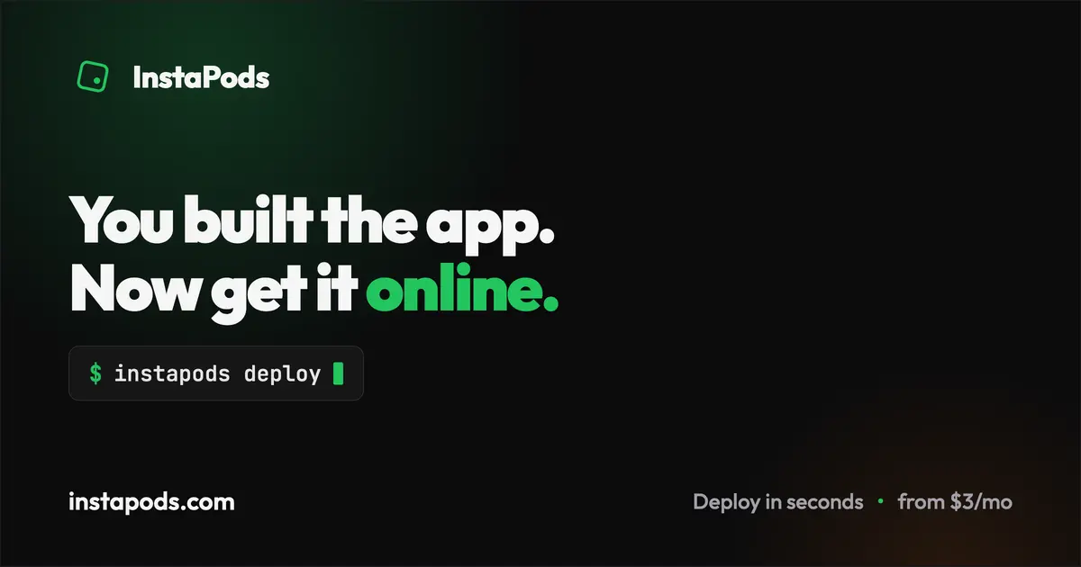 InstaPods screenshot 1