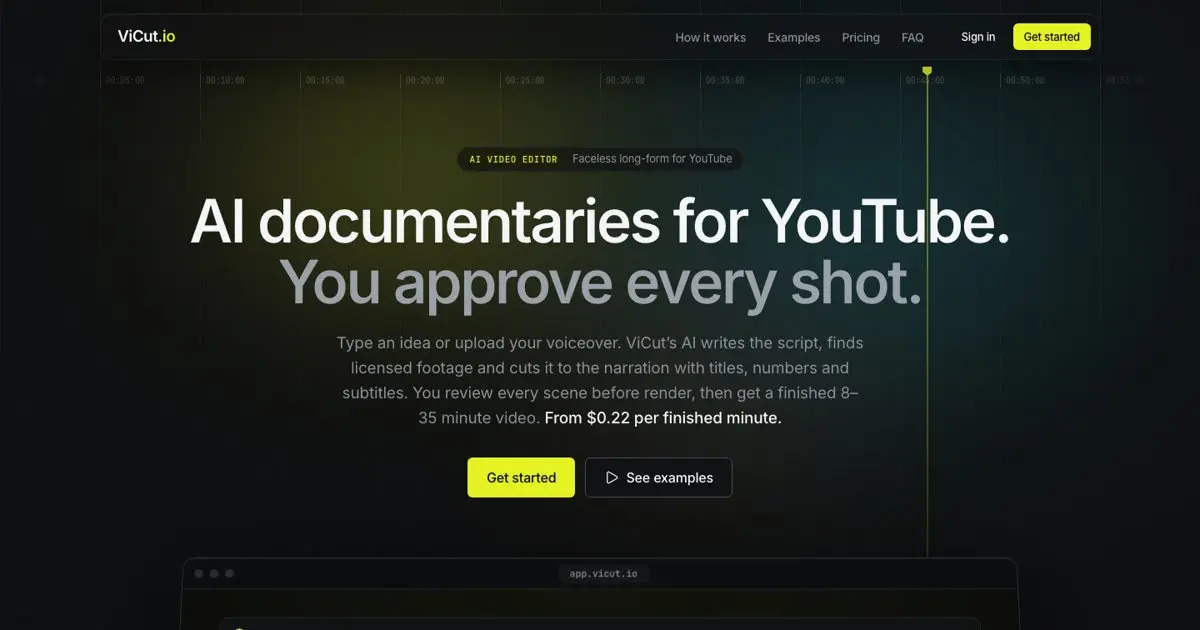 ViCut screenshot 1
