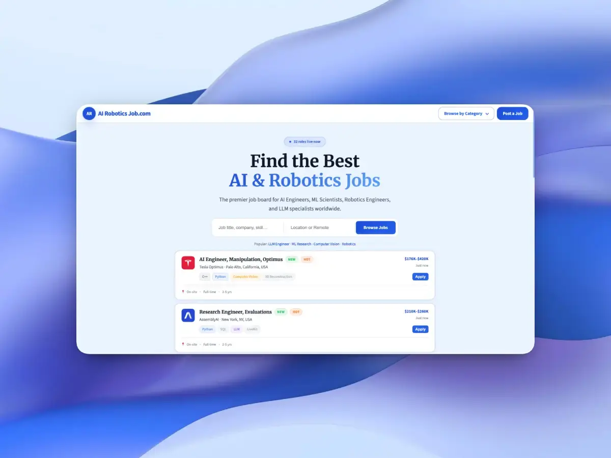 AIRobotics Job screenshot 1