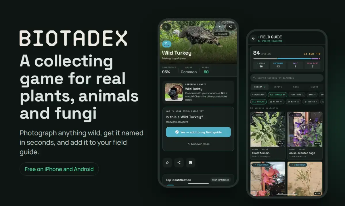 Biotadex screenshot 1
