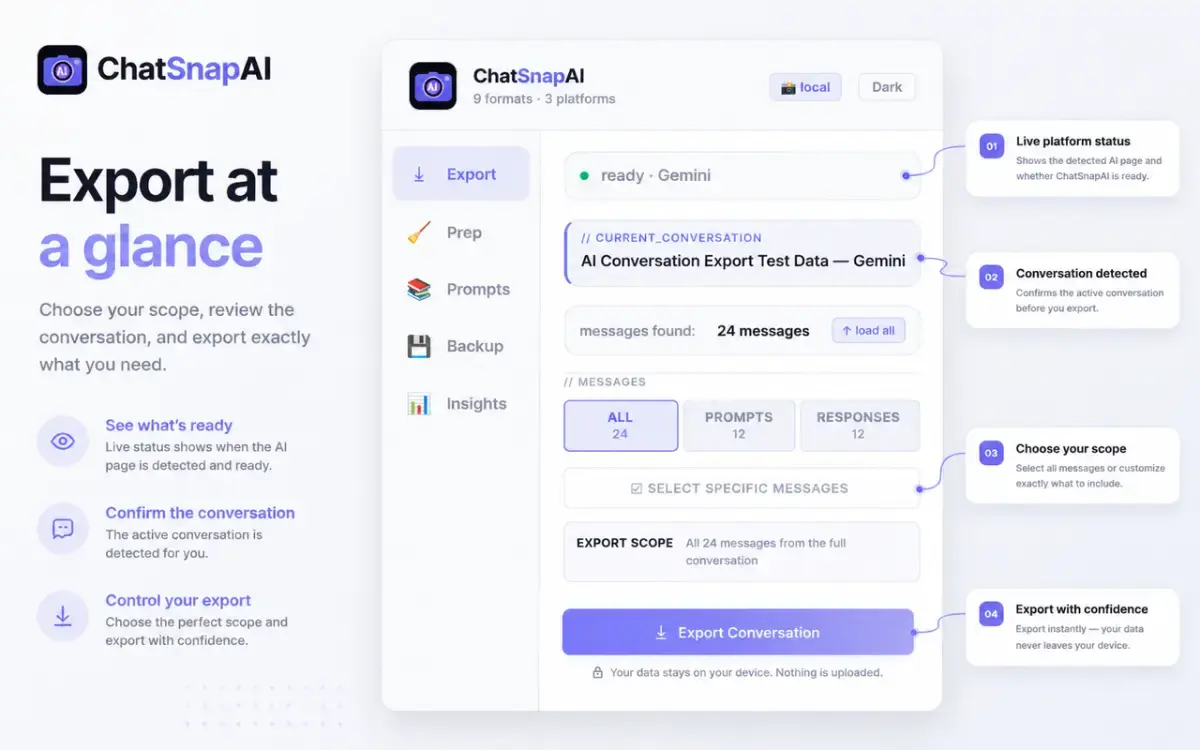 ChatSnapAI screenshot 1