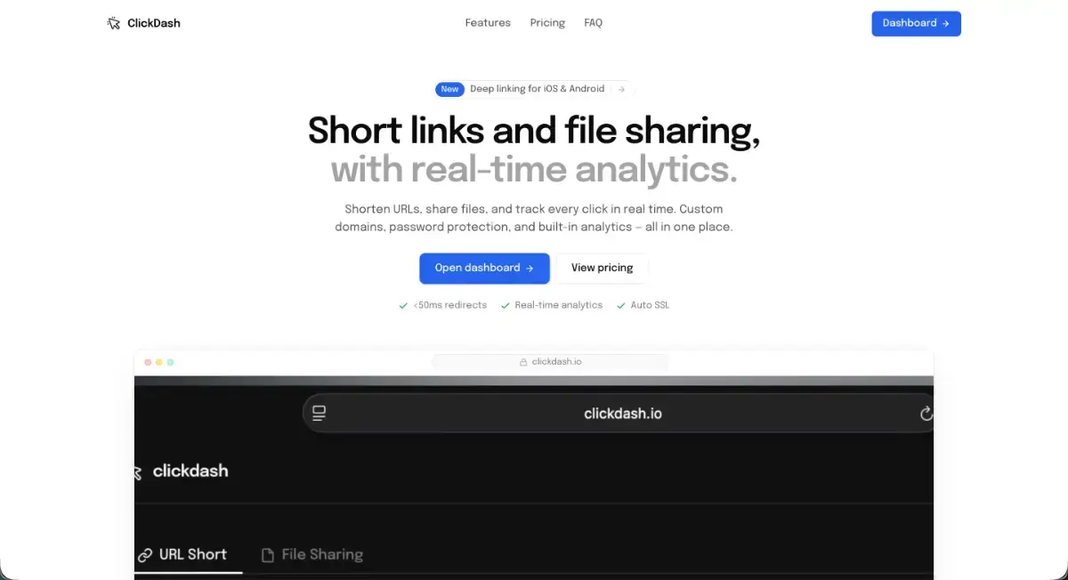 Click Dash screenshot 1