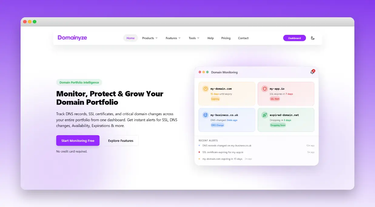 Domainyze screenshot 1