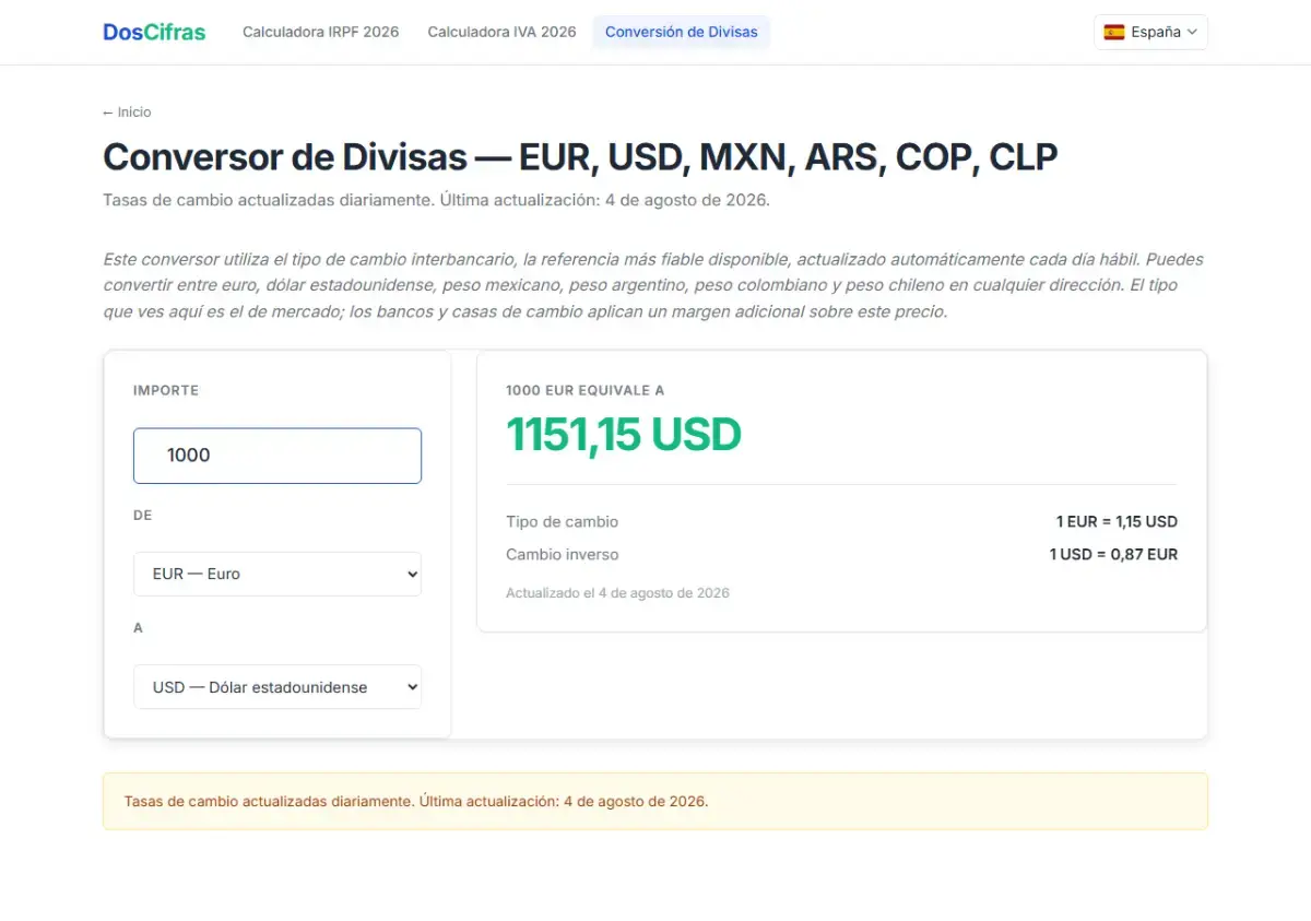 DosCifras screenshot 1