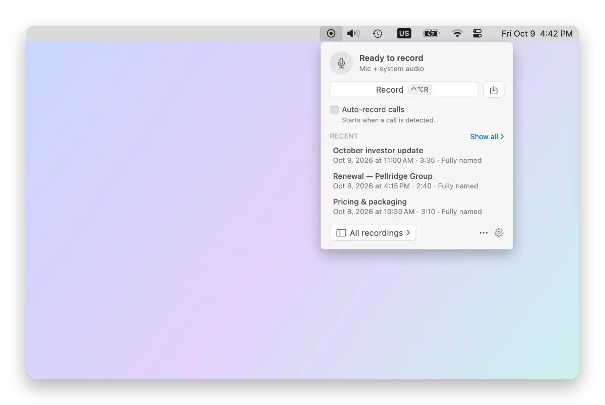 echo99 screenshot 1