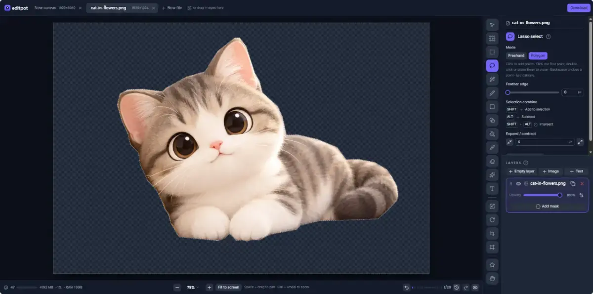 editpot screenshot 1