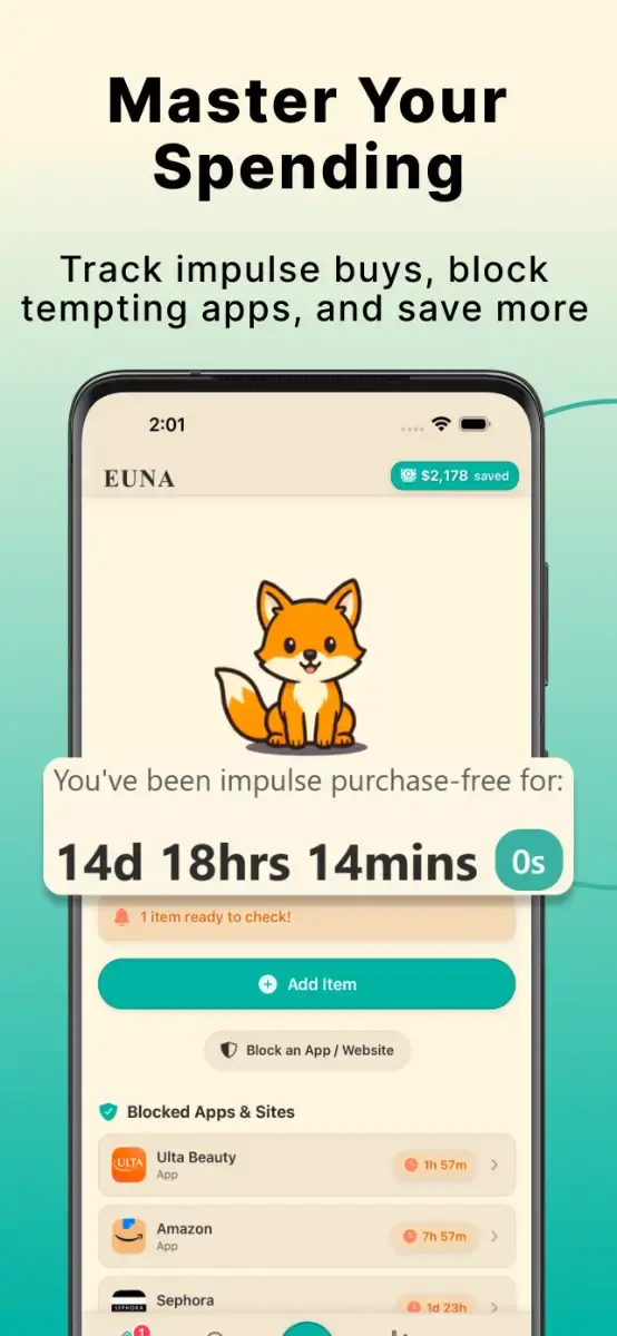 Euna screenshot 1