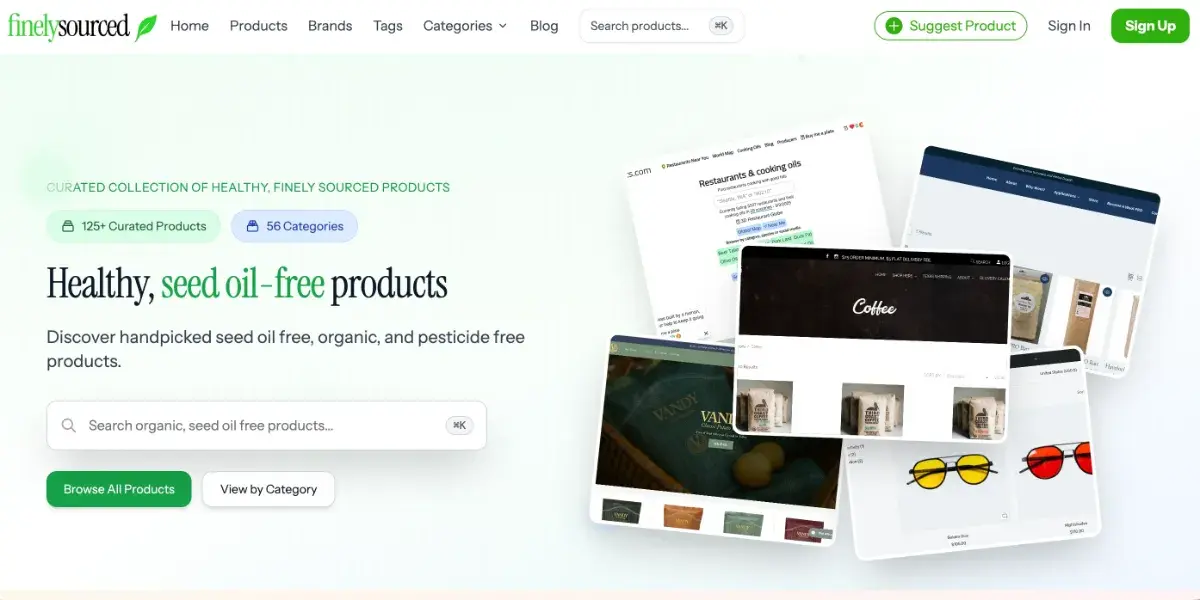 FinelySourced screenshot 1